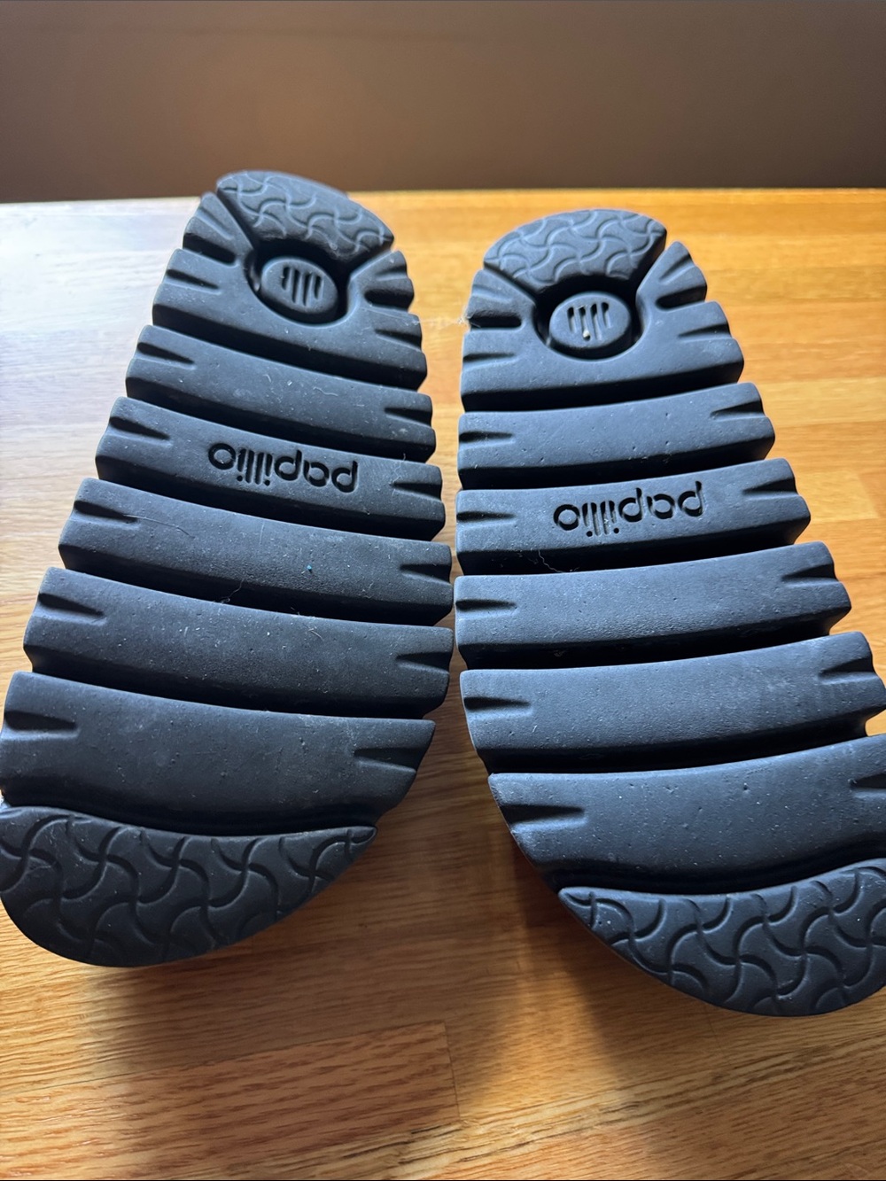 Birkenstock Kids Suede Clog Slides in Light Brown - Picture 5 of 5